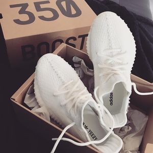 Triple White Yeezy 350 V2. Still in the box!